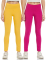 Amazon Brand – Symbol Women’s Straight Jogger (SYM-AW22WTR-806_Yellow & Magenta_L)