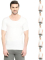 VIP Bonus Knit Shrunk Men’s Antimicrobial Cotton Regular Fit Vest for Men | Combo Pack White